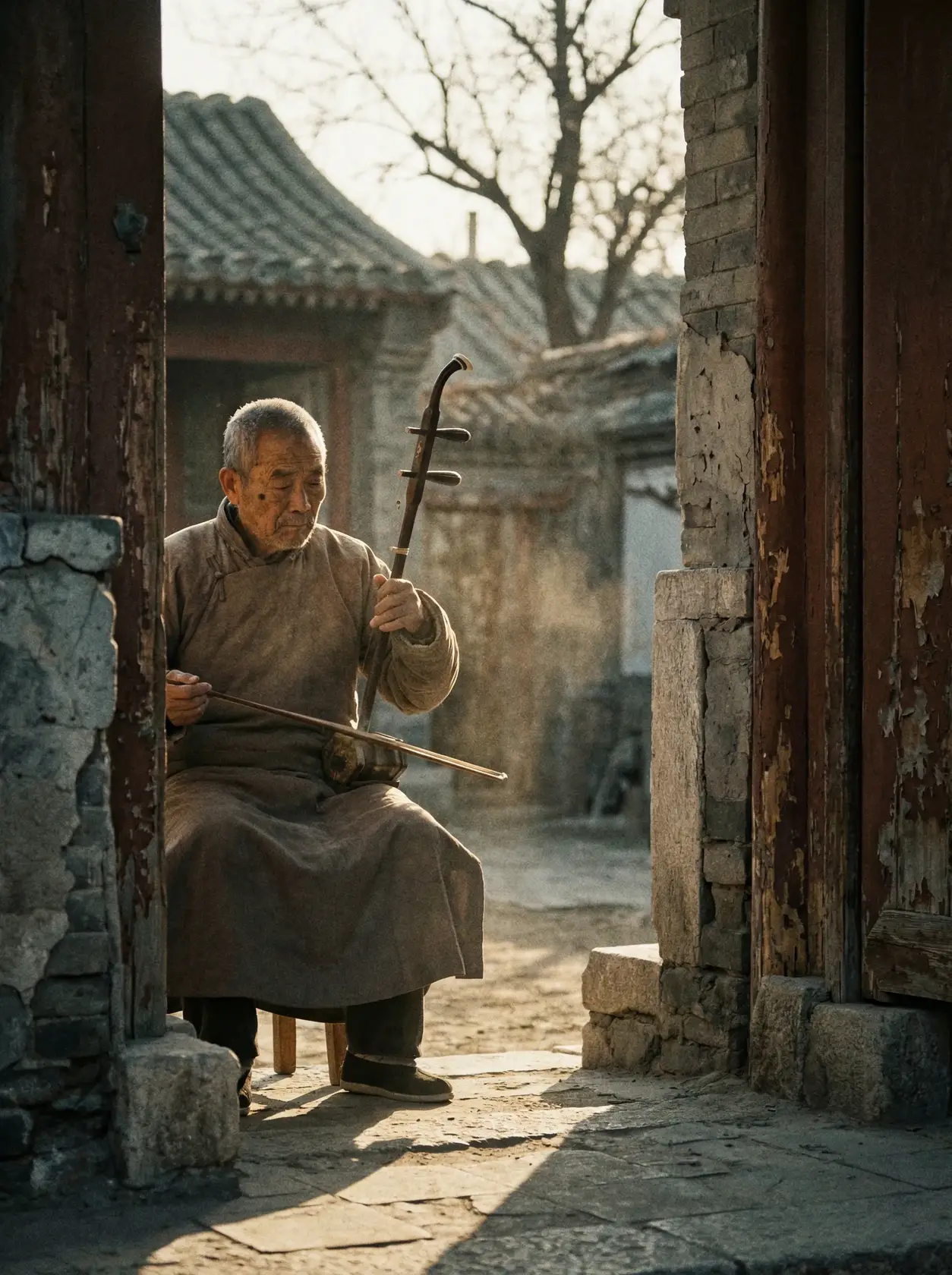 独立电影《庭院独奏》海报 - 国产精品